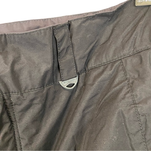 Columbia Men’s Black Insulated Fleece Lined OMNI-TECH Ski/Snowboard Pants - Picture 3 of 14